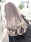 渋谷ブリーチカラーハイトーンカラーシルバーアッシュカラー韓国