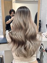 ブレンド 渋谷(BLend)&nbsp;【BLend渋谷】髪質改善　ハイライトカラー