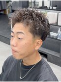 スパイキーショート/スパイキーパーマ