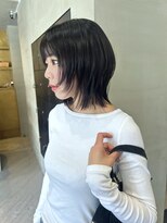 ヘアー アイス ルーチェ(HAIR ICI LUCE)&nbsp;ミディアムレイヤー/ハッシュカット/レイヤーカット/太田