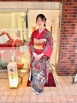 媛(en)&nbsp;成人式★前撮り・後撮り・振袖着付けヘアーメイク　レンタル可能