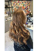 コレットヘアー ザモリオカ(Colette HAIR the MORIOKA) パーマ×ロング×ベージュ