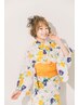 【土日祝11時から】浴衣着付＆ヘアセット★4000円