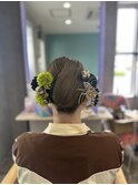 夜会巻き