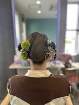 ヘアーディア(Hair...DiA) 夜会巻き