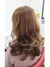 【ご褒美ケア♪】ファッションカラー全体+カット+極潤トリートメント¥11500