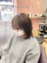 キセイ イオンモール新利府北館店(KISEI) 【伸びても目立ちにくい】白髪ぼかしハイライト30代40代50代60代