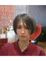 ヘアフォーティーエス(hair4ts)&nbsp;ショート　シースルーバング