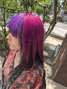 アリュー(allu) 逆インナーカラー