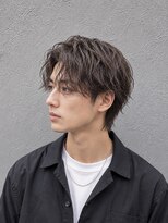 ラベルム バイ エーケー メンズ(La Belleme by AK for Men)&nbsp;ニュアンスパーマ×メンズウルフ