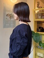 ヒントステーション(HINTSTATION)&nbsp;〈浅草美容室〉顔まわりローレイヤーあご下ボブ