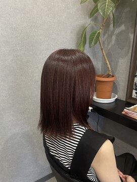 マリオヘアー 伊勢崎店 艶カラー