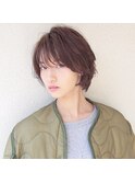 大人の流しバングショート☆  中村マサアキ