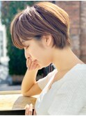 小顔丸みショート/センシュアルショートカット/髪質改善ショート