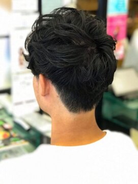 グランシュ 青葉台店(GranCieux) 無造作 束感 メンズ ツーブロック