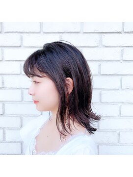 オーガニック アトリエ 大宮(organic+atelier) もみあげにインナーカラー×大宮×与野×エヌドット