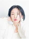 大人のシンプルボブ