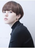 #ハンサムショート#マッシュショート#前髪あり#ショートヘア