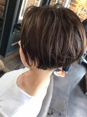 ハンサム刈り上げショート
