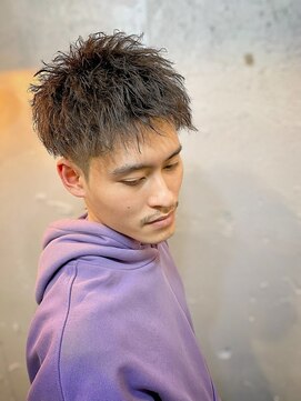 メンズ ラピス(Men's Lapis) ツーブロTHAツイスパ