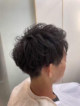 ネクサス 築地店 ツーブロック×パーマ/マッシュ/アップバング