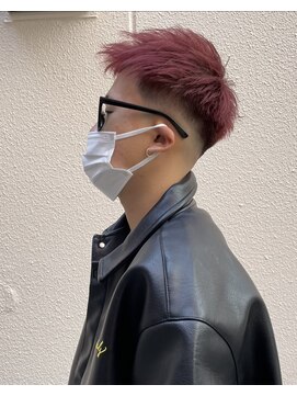 ハグ 横浜(HUG) ハイトーン×短髪