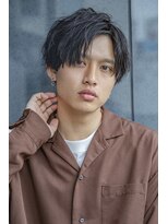 小久保styleサイドパート韓国マッシュツイストスパイラルウルフ