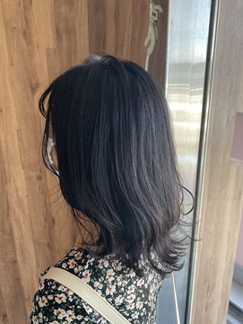 アヴァンス 天王寺店(AVANCE.) ブルーブラック×透明感