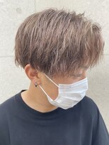 ヘアースタジオ シーオーイー(hair studio C-O-E) メンズ必見ミルクティーベージュ