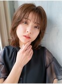 ナチュラル×外はね