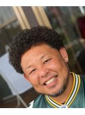 アフロパーマ【広島/理容室/古民家バーバー二代目銀二郎】
