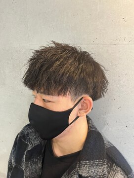 メンズサロンドットリアン(dot. lien) ソフトツイストパーマツイストパーマツーブロックメンズパーマ