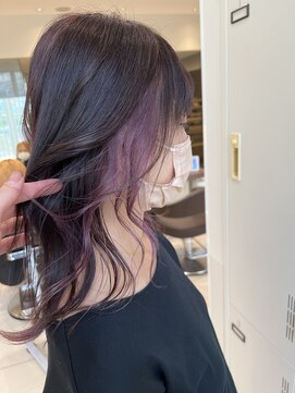 ミラク 町田(MIRAC) インナーカラー/ピンクパープル