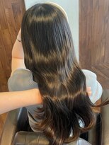 シェール(cher)&nbsp;韓国レイヤー/艶髪ブラウン【cher西宮北口：MAYA】