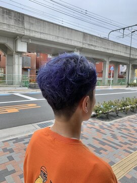 ニカイ(NIKAI.) 【メンズブリーチ】オーシャンブルーカラー