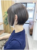 【白髪染め可】ボブショート ビフォアー＆アフター