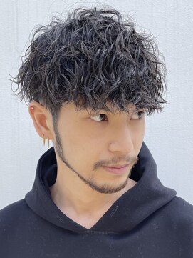 エリマ  茅ヶ崎(elima) 波巻きスパイラルパーマツイストスパイラルパーマメンズマッシュ