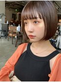 パツっとボブ ○堀越太真樹