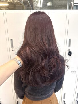 アリュウル 表参道(ALLURE) 深めのワインレッド×レイヤーカット◯KAKO