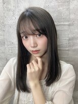 ブリス(VLISS)&nbsp;クアンクヘア_ヘルシースルーバング×ショコラアッシュ