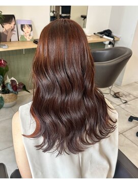 オットット(OttottO) 艶髪アプリコットカラー
