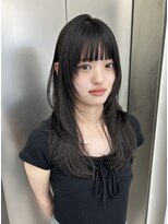 ビューナゴヤ 名駅(VIEW NAGOYA)&nbsp;レイヤーカット/ハッシュカット/ハイレイヤー/ロング/顔まわり