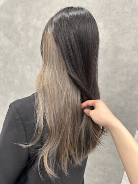 プライズ 成増店(prize) インナーカラー×ベージュダブルカラー成増地下鉄成増