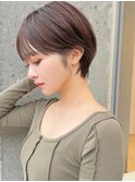 ナチュラル美髪小顔似合わせショート