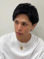 ネイロ 錦糸町(NeiRo)&nbsp;アッシュブラックカルマパーマベリーショートダークアッシュ