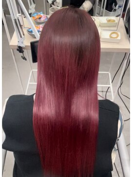 クリム(qulim) ♪ツヤ髪ワインレッド