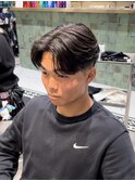 センターパート ニュアンスパーマ フェザーパーマ 新宿