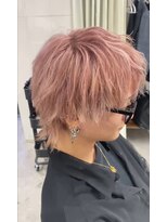 メンズヘアトーキョー 渋谷(MEN'S HAIR TOKYO)&nbsp;ペールピンクカラー