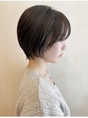 コンパクトショートヘアで大人かわいく♪