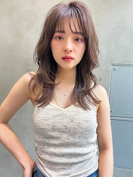 エイミー(Aimee) Aimee 町田　ココアブラウン×ハッシュカット